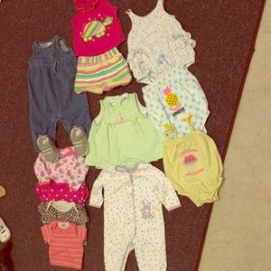 3-6 month baby girl bundle